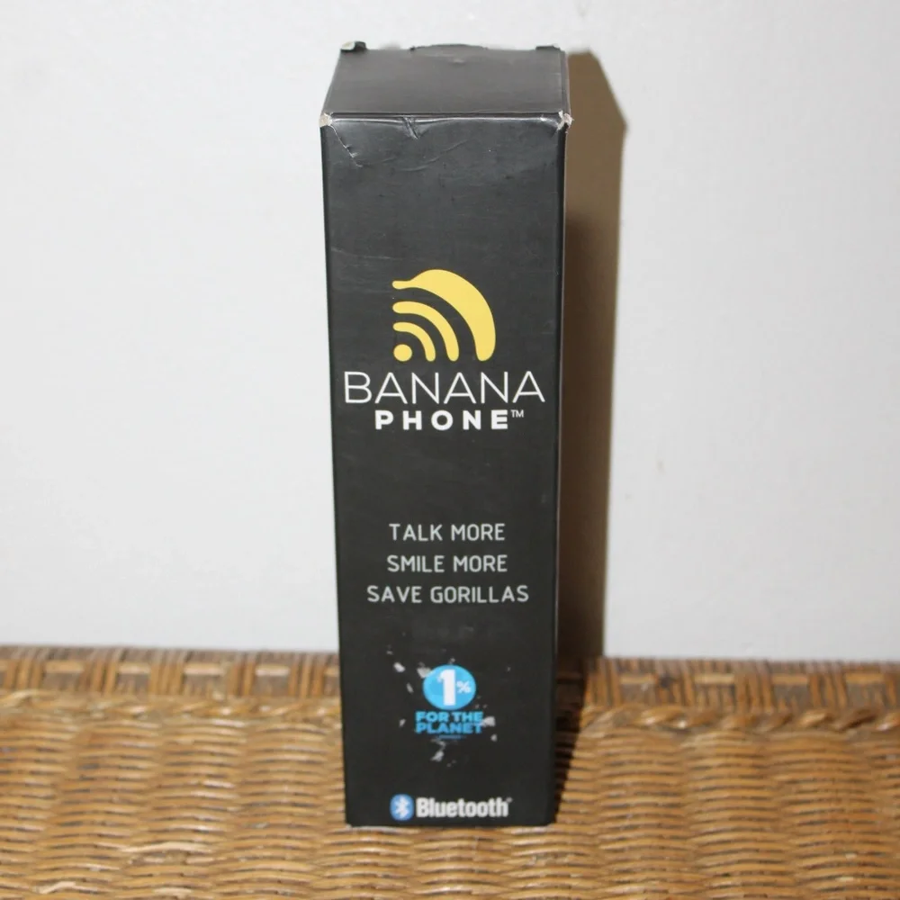 Banana Phone. Bluetooth. Mobile Handset.